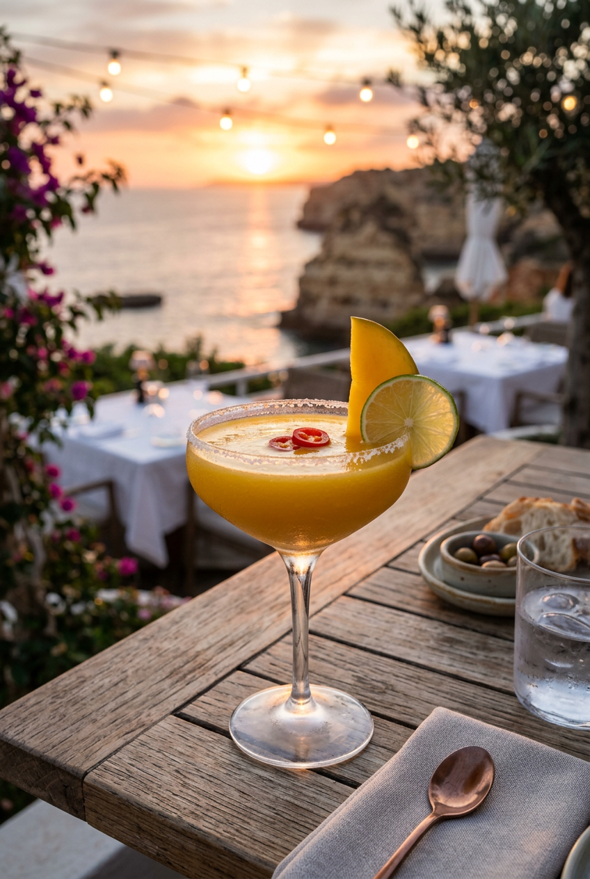 Spiced Mango Daiquiri cocktail