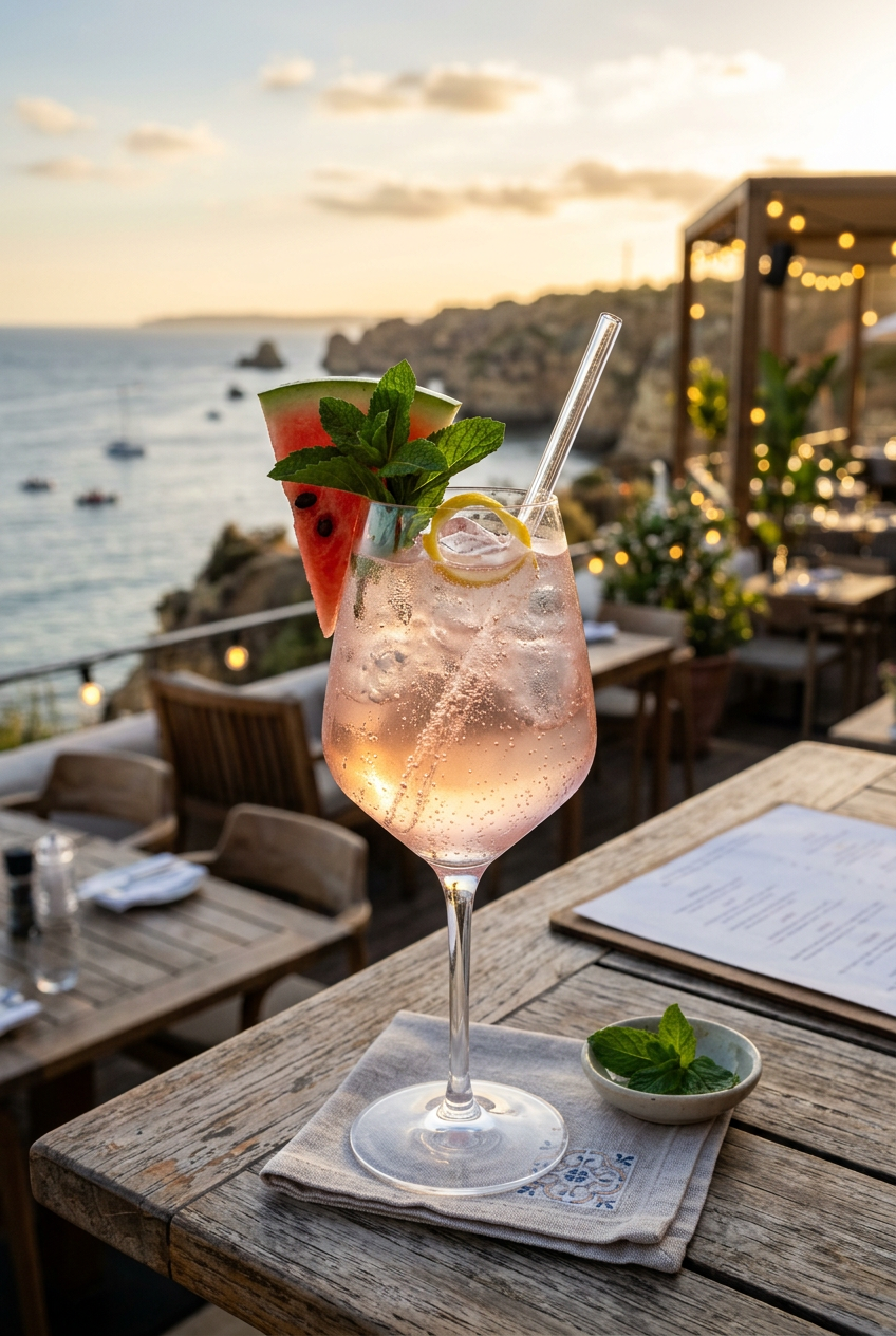 Sake Watermelon Spritz